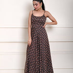 Black Printed Summer Dress