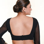 Black Designer Blouse