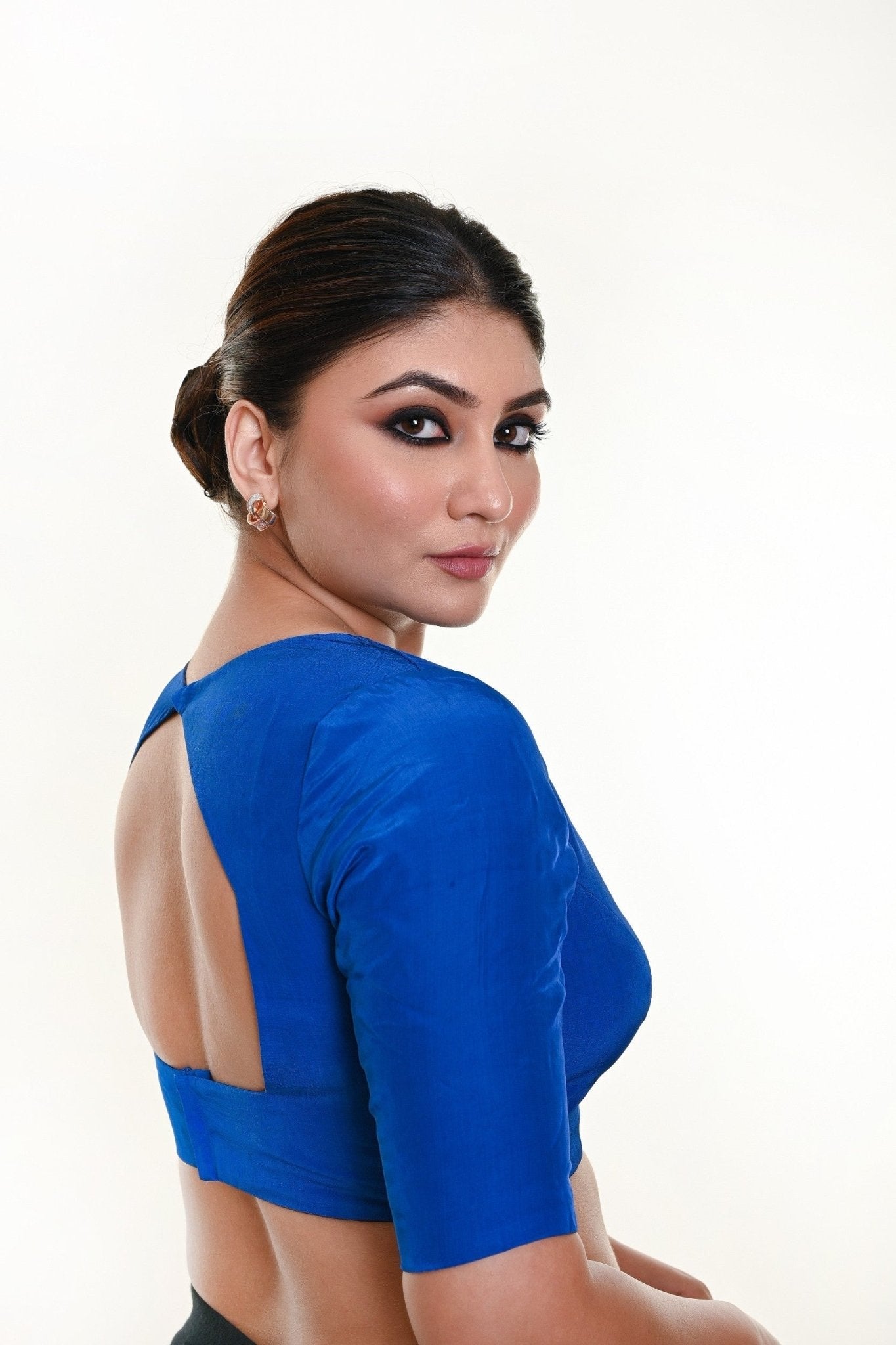 Blue Designer Saree