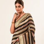 Pure Handwoven Khaddi Banarasi Saree - Anvi Couture