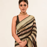 Pure Handwoven Khaddi Banarasi Saree - Anvi Couture