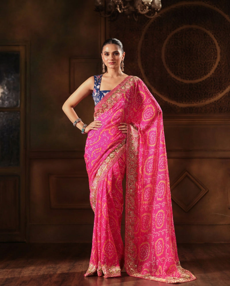Printed Saree