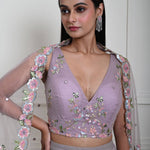 Elegant Mauve Lehenga Set | Perfect for Weddings