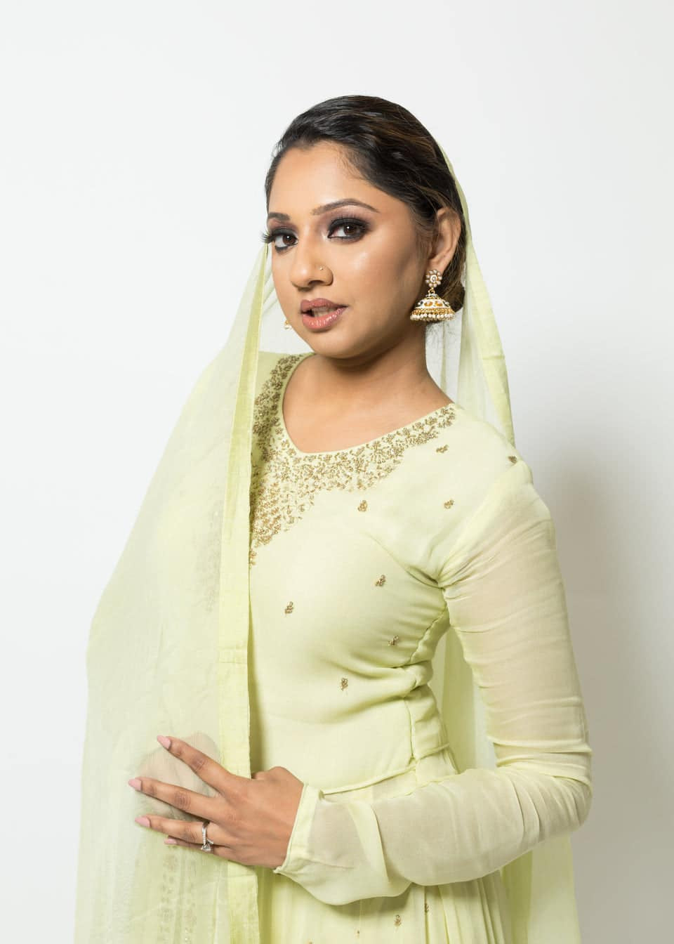 Light Green Sharara Set